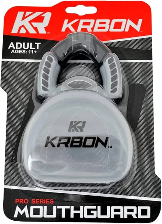 KRBON Red/Black Pro Series Mouth Guard